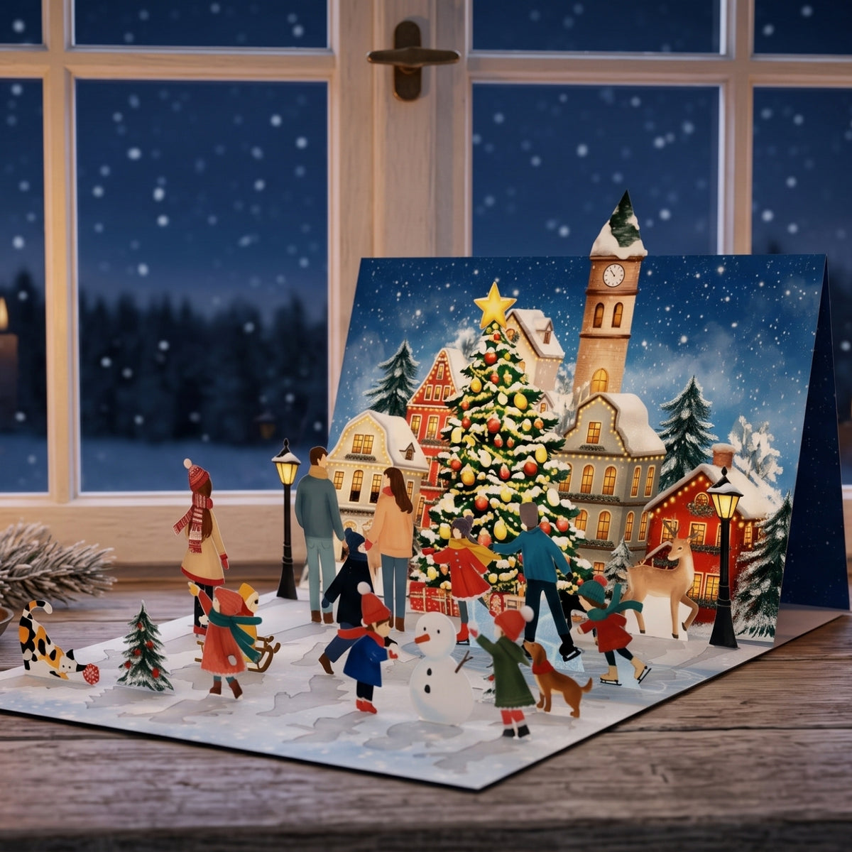 Winterdorf Pop-Up Adventskalender