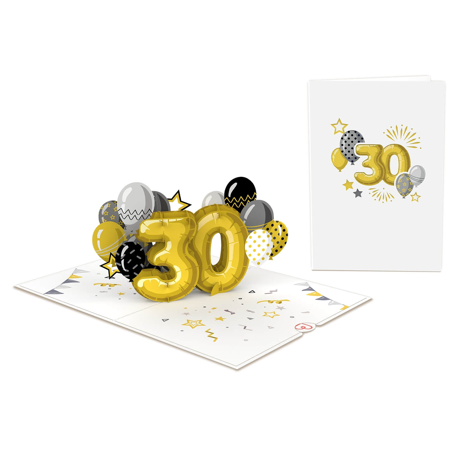 30. Geburtstag Pop-Up Karte