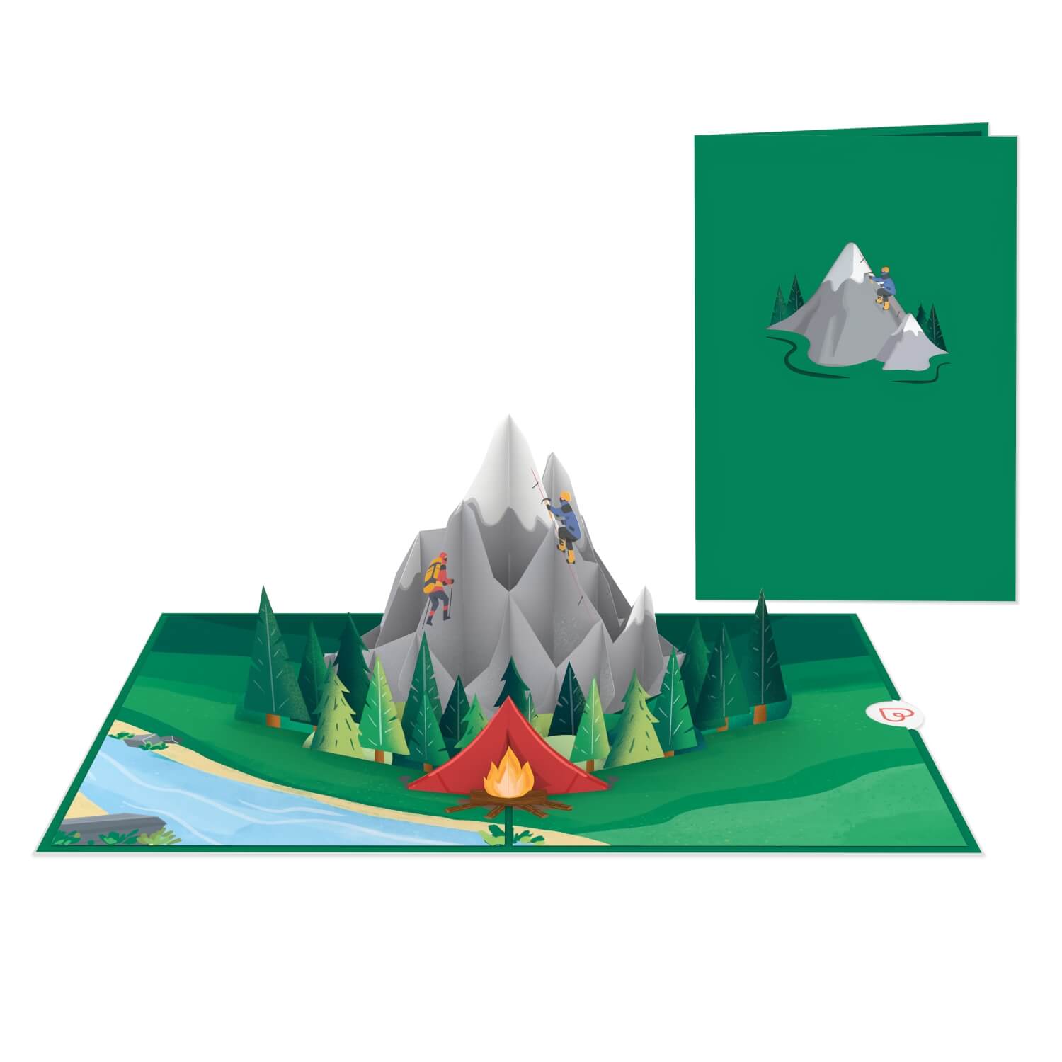 Klettern Pop-Up Karte
