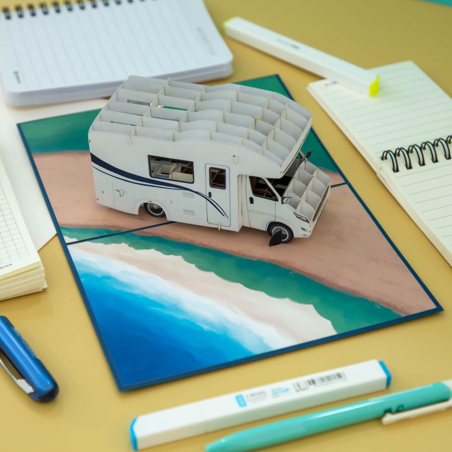 Wohnmobil Pop-Up Karte
