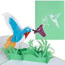 Kolibri Pop-Up Karte