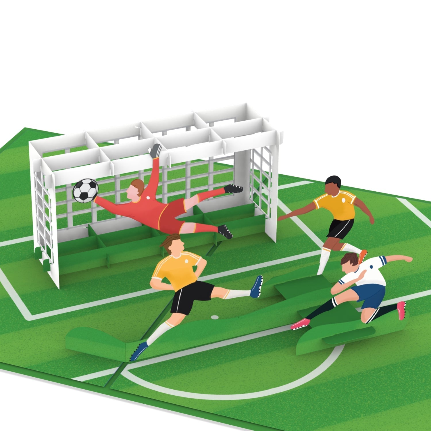 Fußball Pop-Up Karte