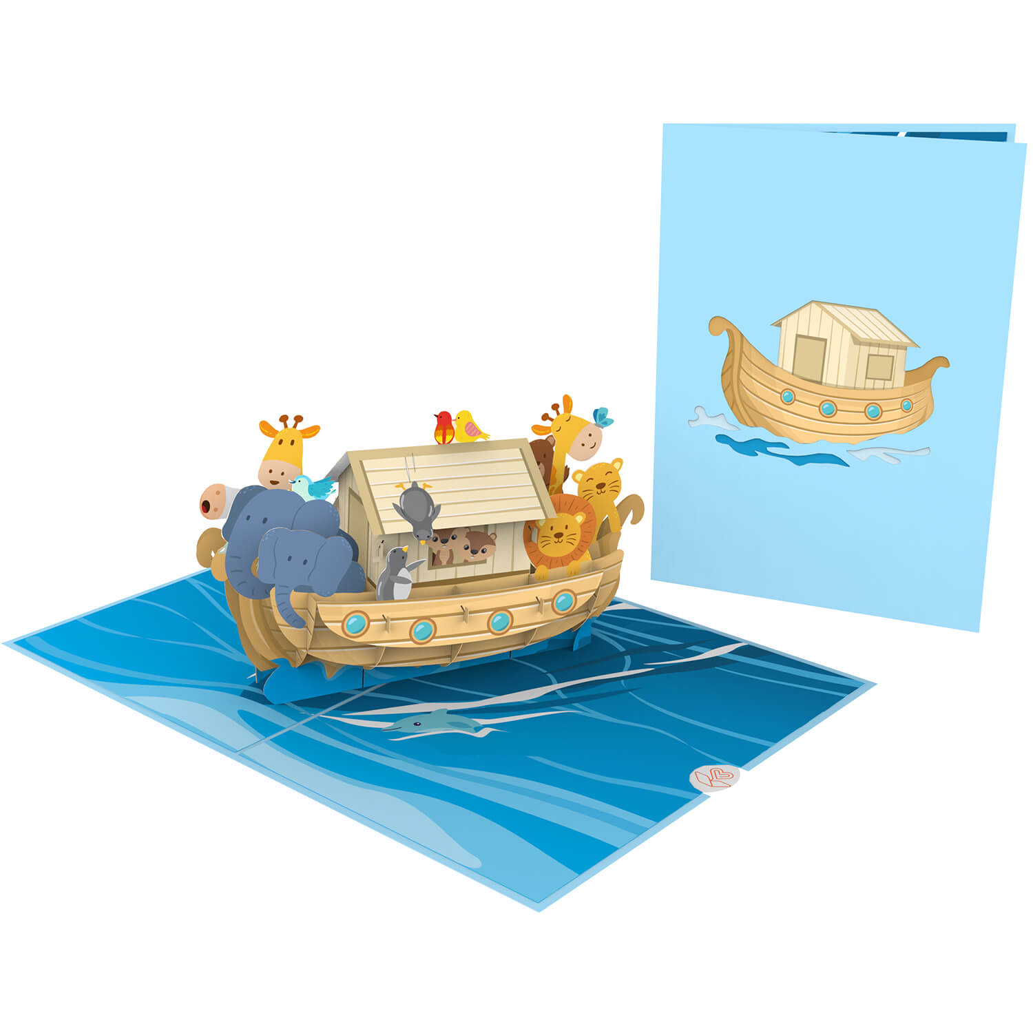 Arche Noah Pop-Up Karte