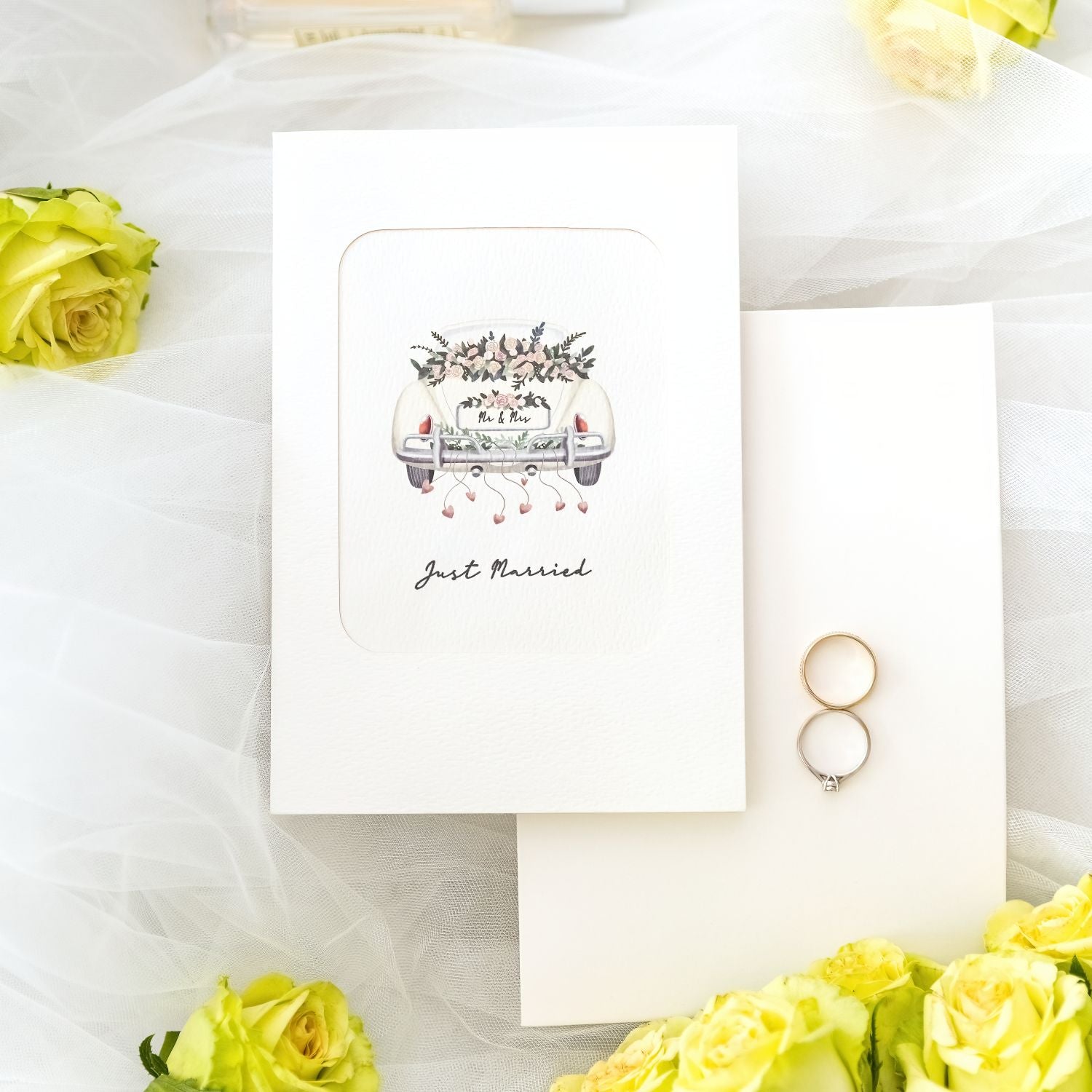 Hochzeitsauto Pop-Up Karte