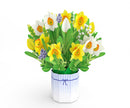 Narzissen Pop-Up Blumenstrauß