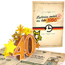 Zurück ins Jahr 1986 Pop-Up Karte