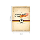 Zurück ins Jahr 1985 Pop-Up Karte