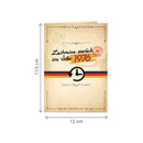 Zurück ins Jahr 1976 Pop-Up Karte