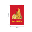 Barcelona Pop-Up Karte