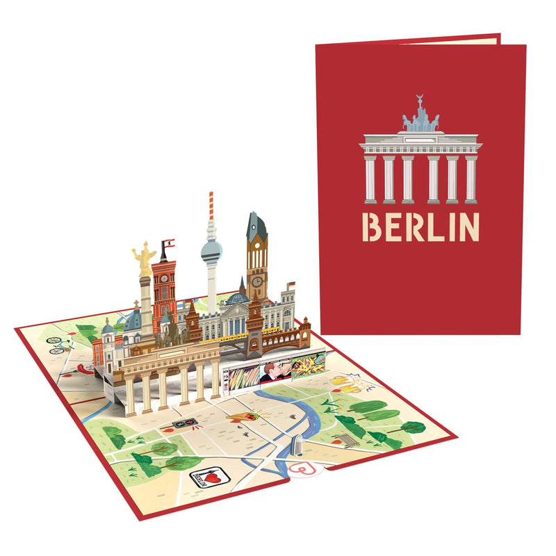 Berlin Pop-Up Karte