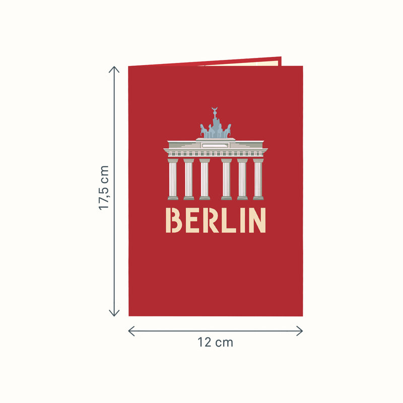 Berlin Pop-Up Karte