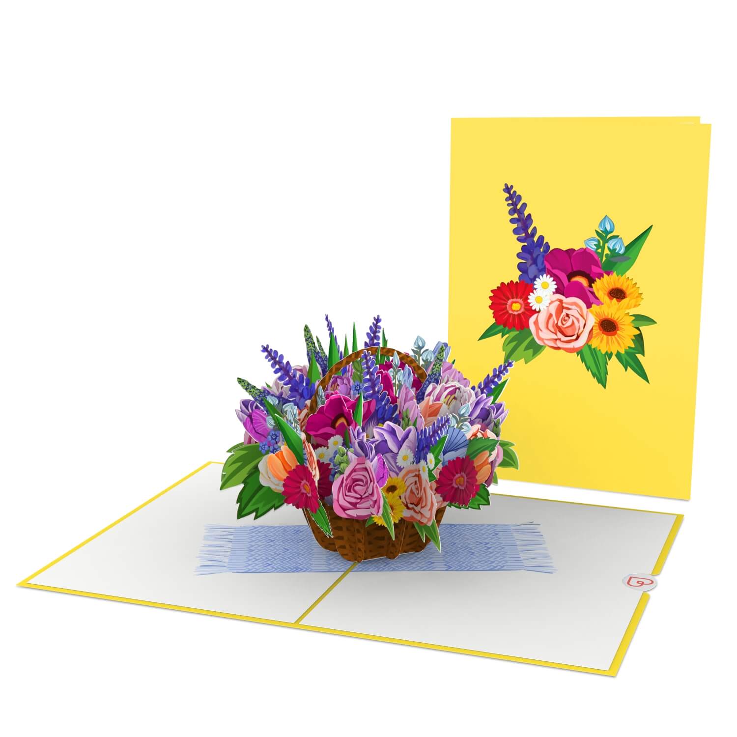 Papercrush® Pop Up Karte Sonnenblumen 3D - Besondere Grußkarte Für Geburtstag, Genesung & Mehr