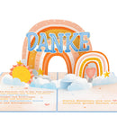 Dankeschön für Erzieherinnen Pop-Up Karte