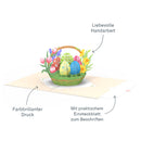 Ostereier Pop-Up Karte