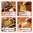 Goldenes Ticket Pop-Up Karte