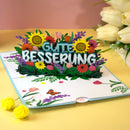 Gute Besserung Pop-Up Karte