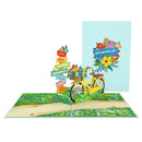 Gute Wünsche Pop-Up Karte