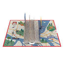 Hamburg Pop-Up Karte