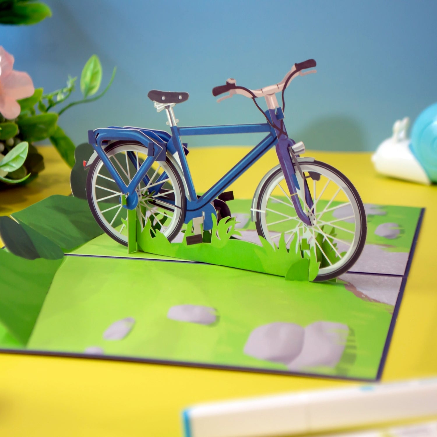 Fahrrad Pop-Up Karte