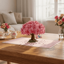 Herzbaum mit Turteltauben Pop-Up Karte