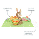 Osterhase Pop-Up Karte