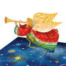 Weihnachtsengel Pop-Up Karte