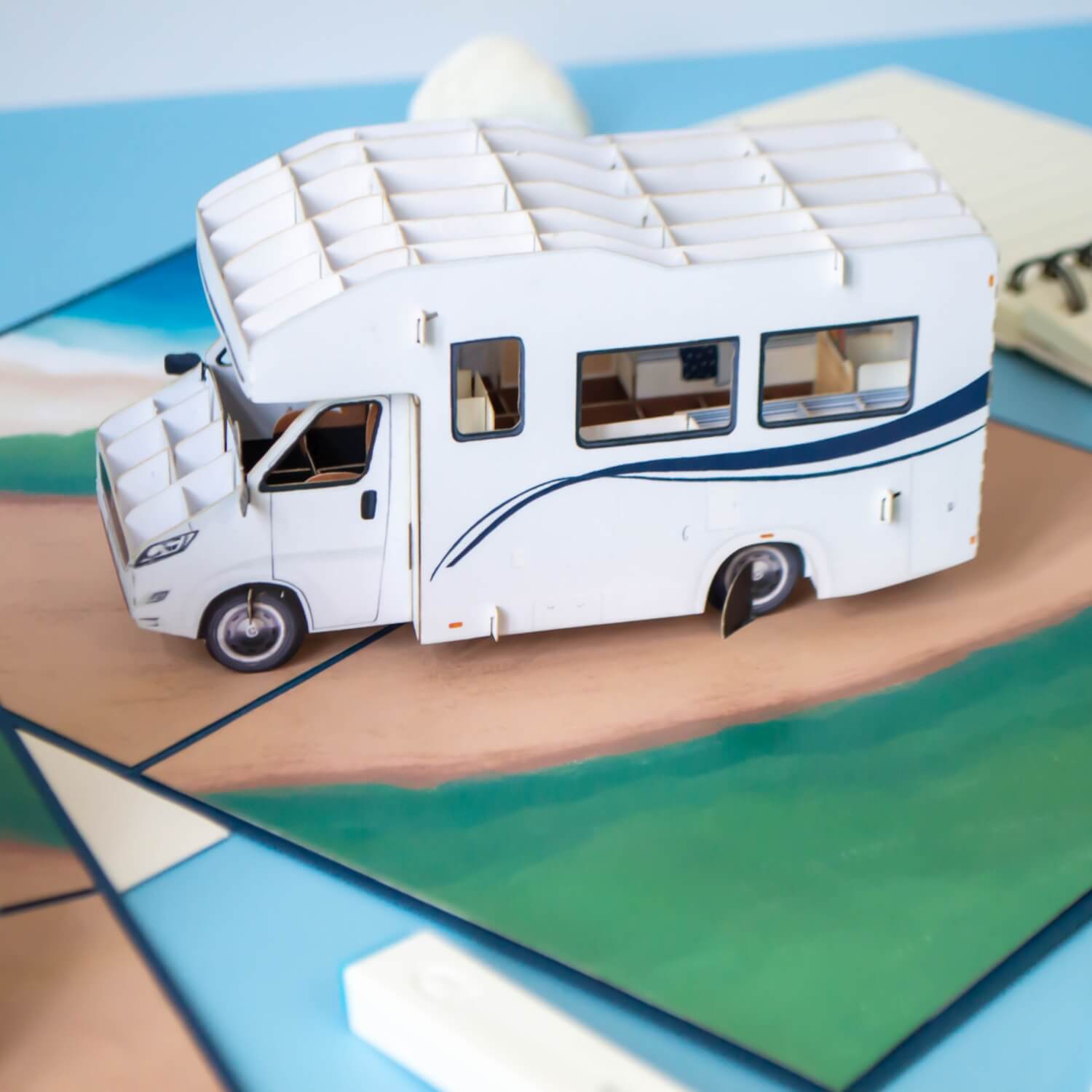 Wohnmobil Pop-Up Karte