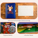 Rockige Weihnachten mit Musik & Licht Pop-Up Karte