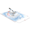 Storch & Baby (Rosa) Pop-Up Karte