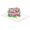 Beste Mama Pop-Up Karte