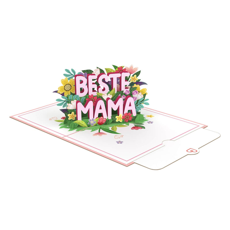 Beste Mama Pop-Up Karte