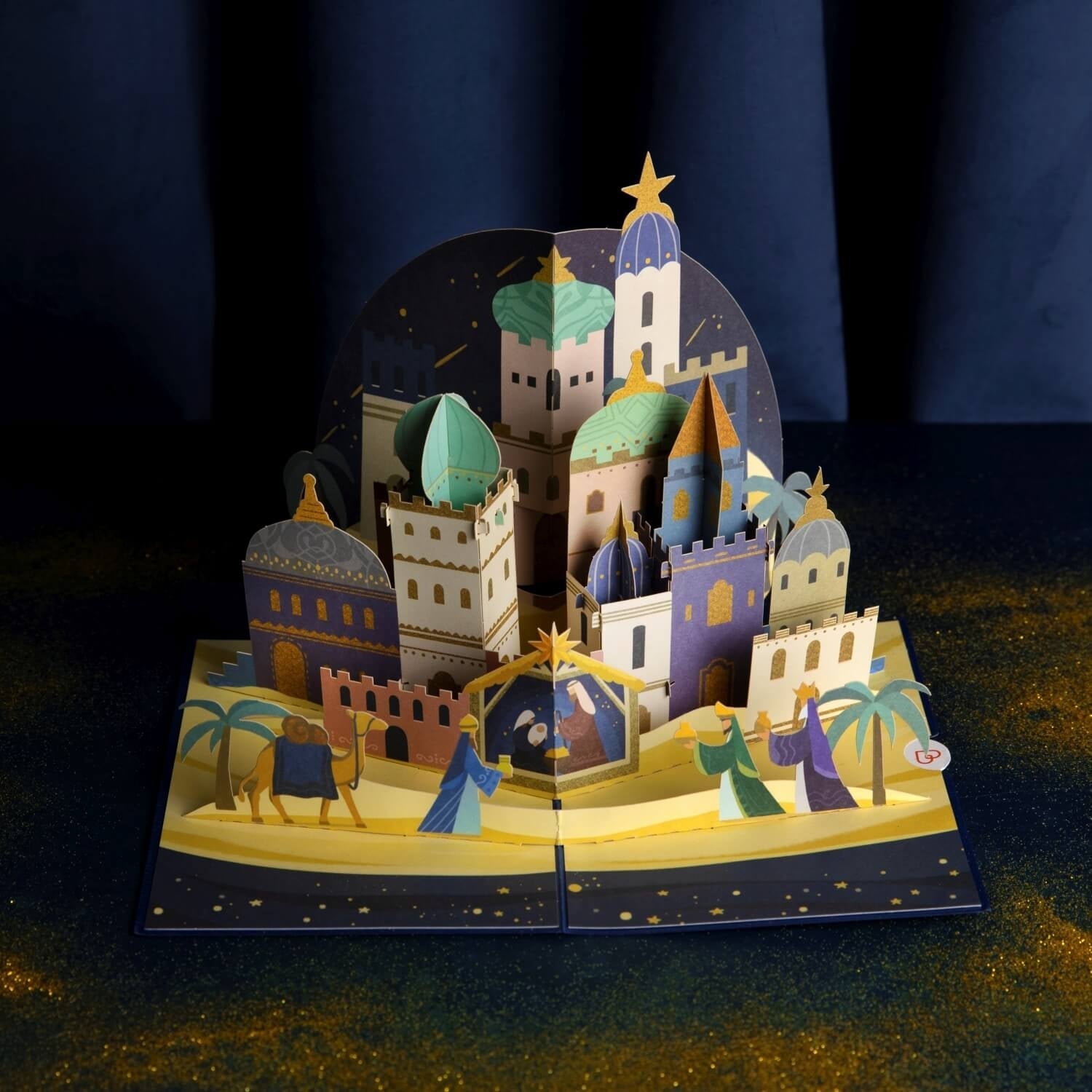 Bethlehem Pop-Up Karte