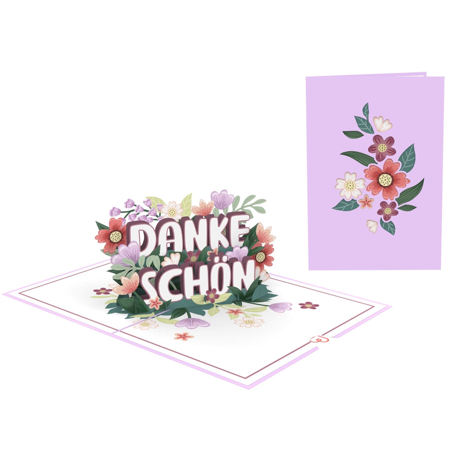 Dankeschön Pop-Up Karte