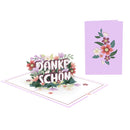 Dankeschön Pop-Up Karte