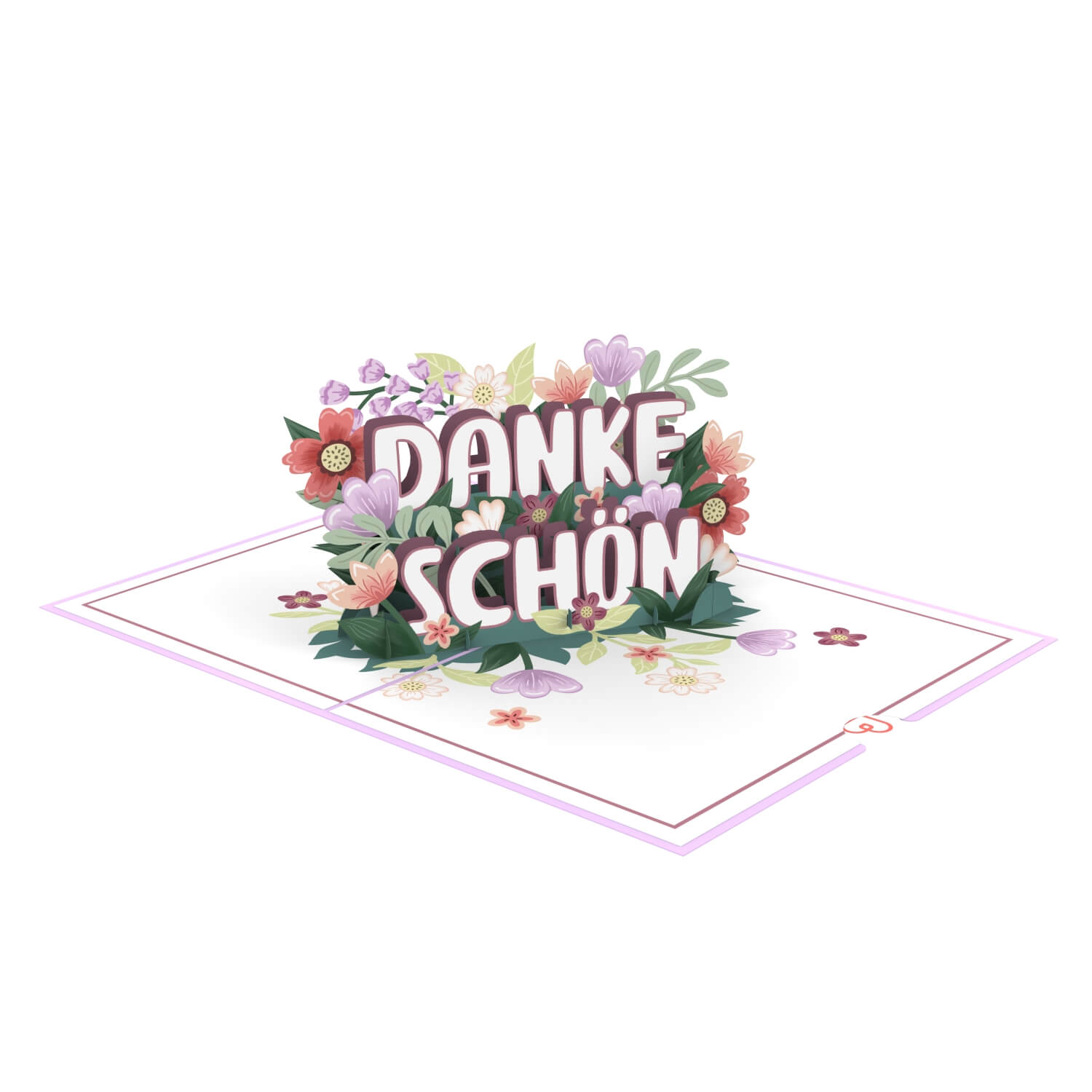 Dankeschön Pop-Up Karte