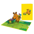 Die Maus® Blumengruß Pop-Up Karte