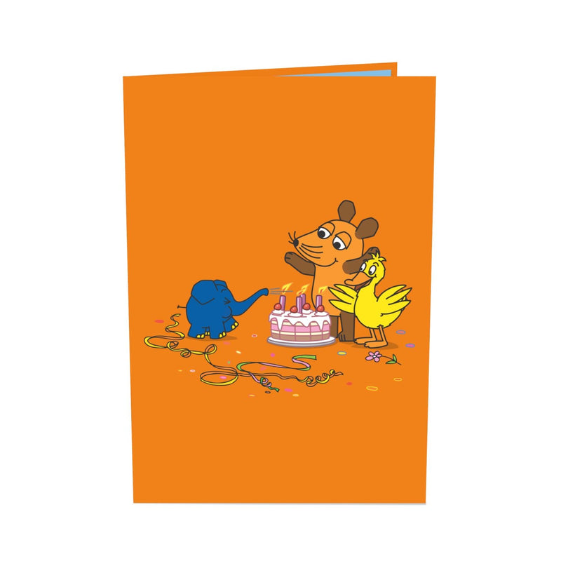 Die Maus® Happy Birthday Pop-Up Karte