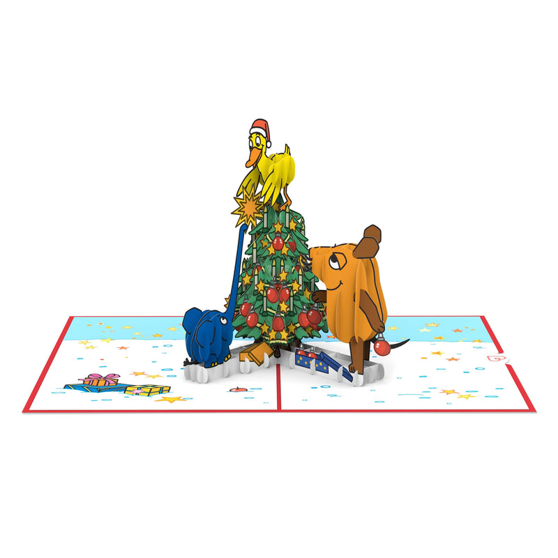 Die Maus® Weihnachtsbaum Pop-Up Karte