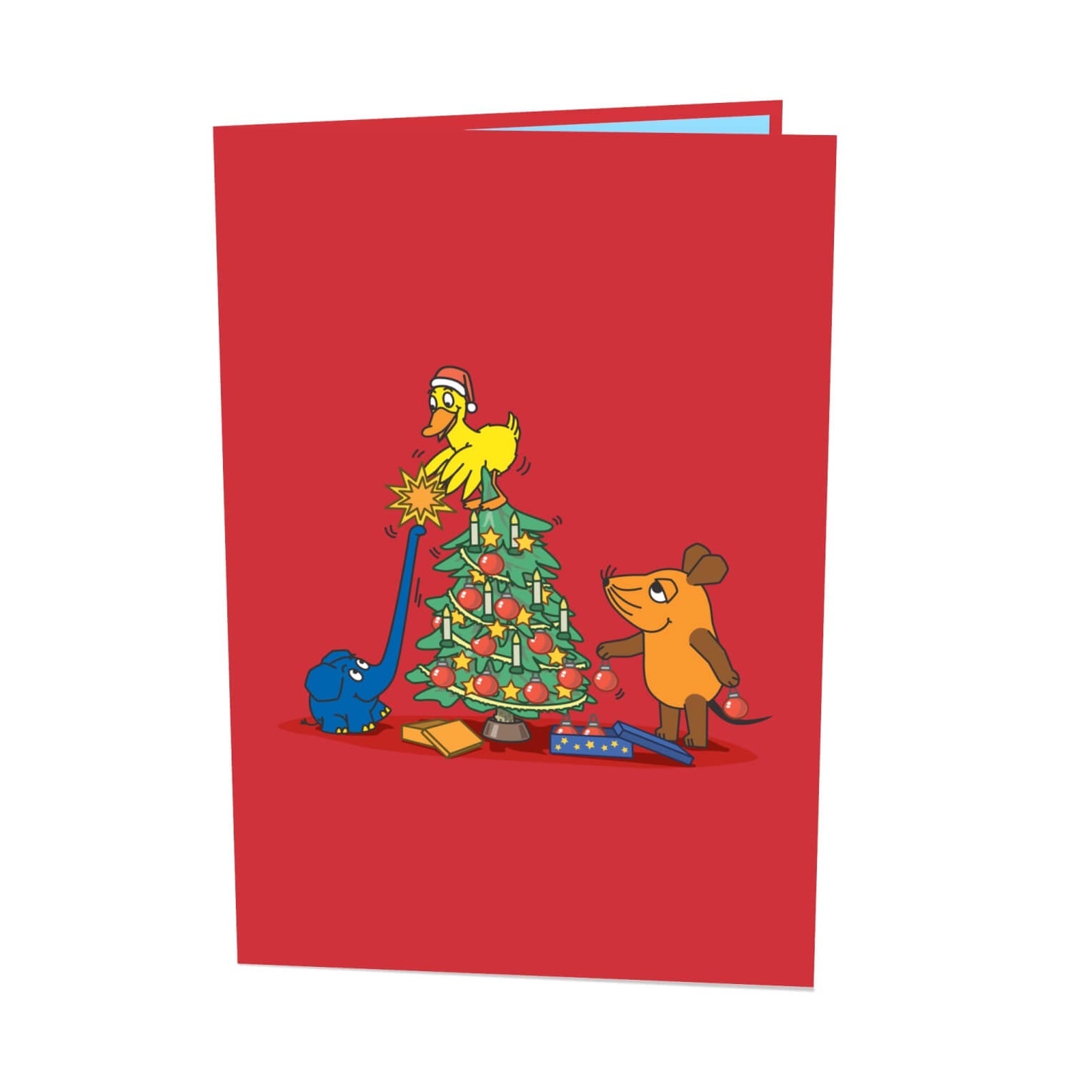 Die Maus® Weihnachtsbaum Pop-Up Karte