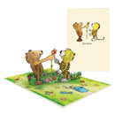 Janosch® Blumengruß Pop-Up Karte