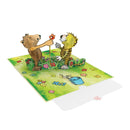 Janosch® Blumengruß Pop-Up Karte