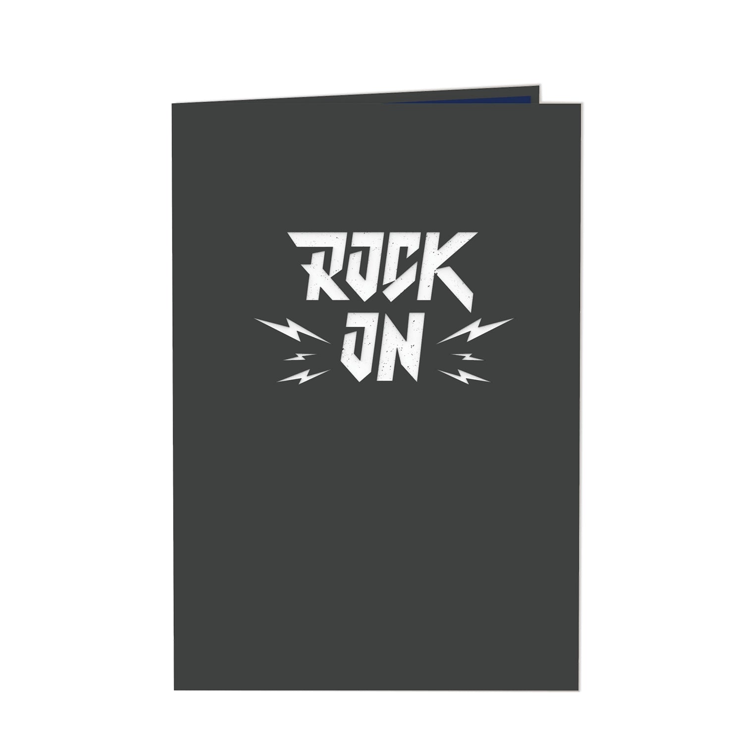 Rock & Roll Pop-Up Karte