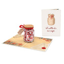 So sehr lieb ich dich Pop-Up Karte