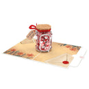 So sehr lieb ich dich Pop-Up Karte