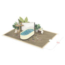 Wellness Pop-Up Karte