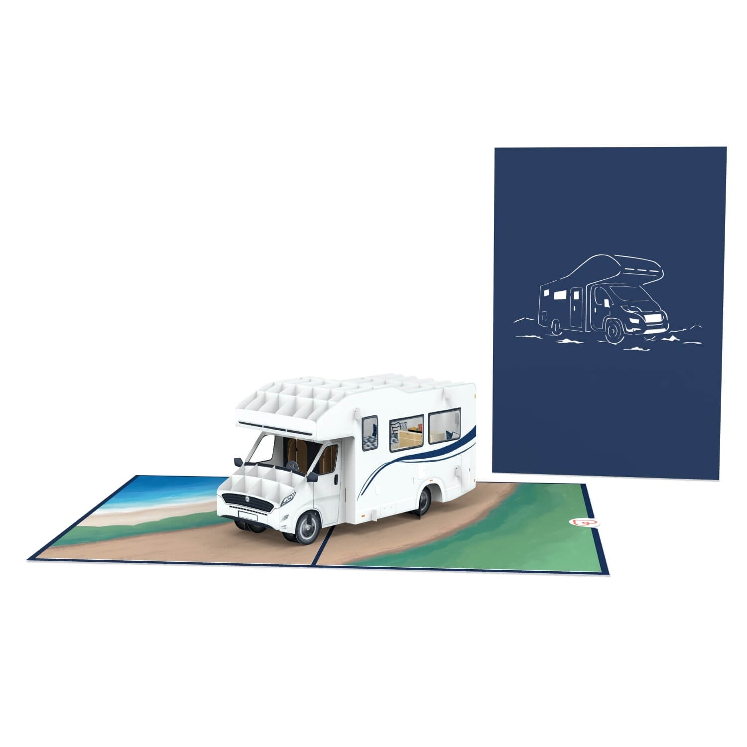 Wohnmobil Pop-Up Karte